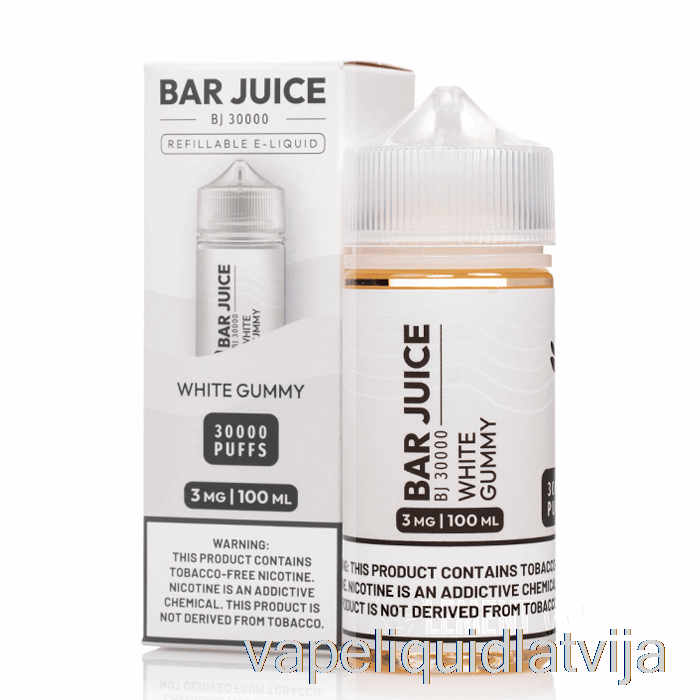 Balta Gumija - Tāfelītes Sula - 100ml 0mg Vape šķidrums